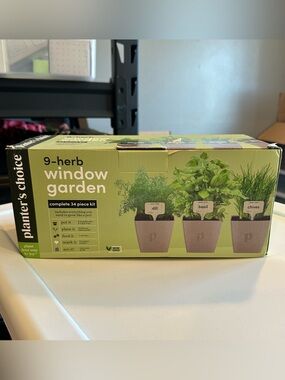 9-herb Window Garden, Garden Kit